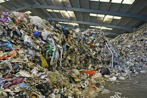 Mixed waste before sorting