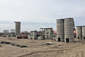 3 Construction site of the plant for the production of sulfuric acid integrated with cement from phosphogypsum