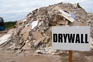 9 Correct separation of the construction waste is essential for successful gypsum recycling
