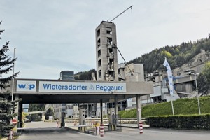 6 A number of innovations were on show at the Wietersdorf cement plant