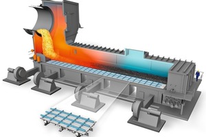 5 Cross-bar cooler with roller crusher