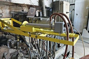 2 Pyroscan in operation