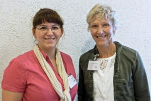 Manuela Kopatschek (left) and Annemarie Görner