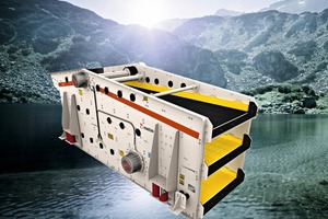 The horizontal high-performance screens of the series ES work with elliptical vibration