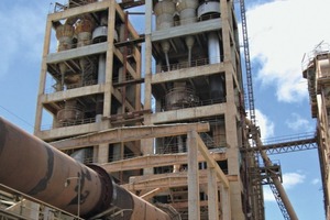 2 Preheater tower in Asia