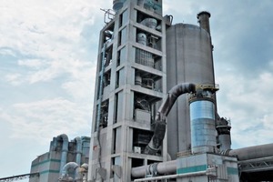 6 The preheater/precalciner kiln was installed in 1991