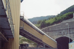 9 Lower exit of the tunnel