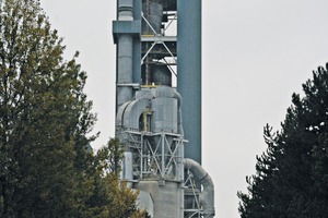 4 The low NOx in line preheater and down draft calciner