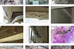 5 Typical damage detected by the author during site inspections over the years
