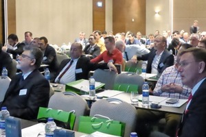 1 At the Loesche Seminar in Istanbul, around 100 attendees found out about new features in the cement industry