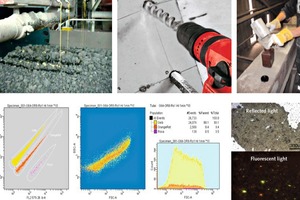 1 Experimental set-up for cement marking