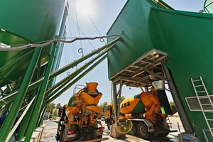 CEM II/A-M (V-LL) 52.5 N is ideal, for example, for the production of ready-mixed concrete with elevated strength specifications