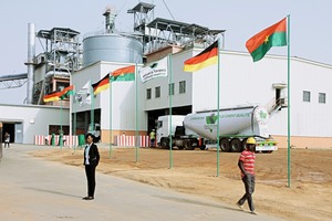 New cement grinding plant in Burkina Faso