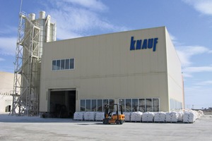 8 and 9 Production of drymix mortar at “Bukharagips” joint venture