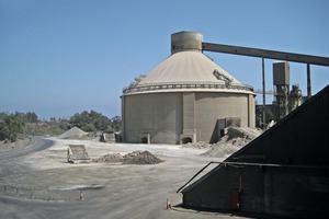 1 The new silo will be adjacent to the ­existing one