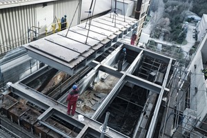 1 The tight space placed huge demands on the Scheuch assembly team. Nevertheless, years of experience and know-how ultimately ensured a smooth installation procedure