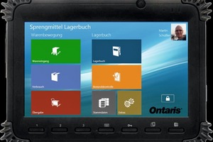 2 Tablet with explosive material stock book