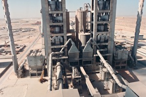 An Eastern Province Cement Company cement production line