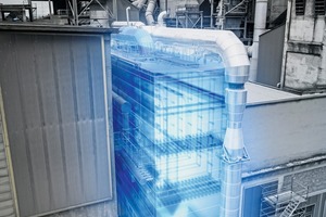 3 The DeCONOx process not only scrubs the exhaust gas, but also recovers heat from it for use in breaking down additional pollutants such as nitrogen oxides and organic compounds