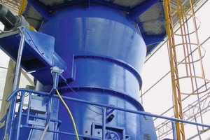 Small Loesche mill in Casazza/Italy