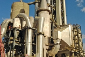 2 The calciner tower in Ain Sokhna