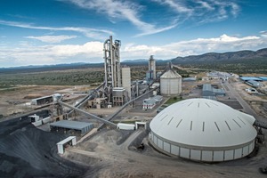 The plant of Ohorongo Cement