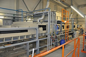 A BHS belt filter system in the Holcim factory located in Rohoznik/Slovakia