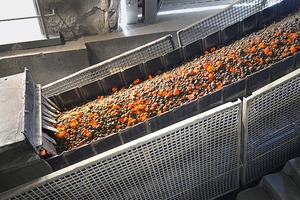 3 Aumund pan conveyor type KZB for handling of hot material