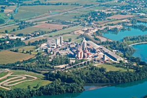 The LafargeHolcim Martres-Tolosane cement plant in France