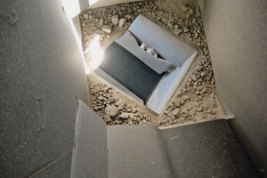 A rock box acts like a shelf, catching and distributing falling ­material onto the ­impact cradle