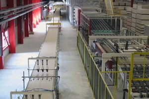 1 Gypsum board production: Efficient, highly automated and continuous production line process