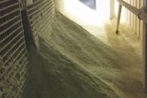 2 Dust blocked walkways and posed a potential safety risk