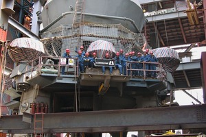 Loesche mill type LM 56.3+3 CS, Xin Zhou/China