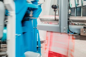 Beumer fillpac gripping arm