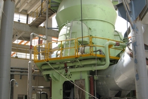 A Loesche mill type LM 35.3 D at Ras-el-Kaimah, U.A.E.