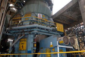 A Loesche mill in Kotputli/India