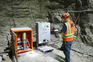 2 With Conveyor 0 running in the background, the air is clear and the work area is compliant