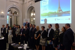 2 The speakers at the Global Climate Change Forum