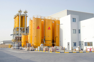 The new Sika plant in Dubai