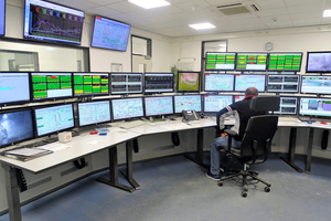 The new control room