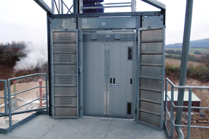 3 Easy-to-lock folding doors on the exit side provide high-level operational reliability