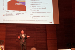 4 Martin Schneider presented current trends in the cement industry