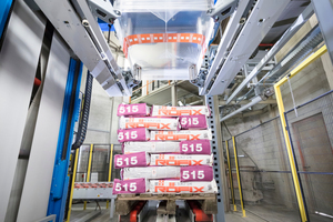 6 The Beumer stretch hood A places a stretch hood over the palletised products. This increases load stability. And it displays the products efficiently which means optimal brand presentation