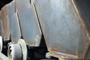 5 The specific design of the system’s cell strand facilitates the clean transportation of the clinker: No clinker can run out