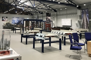 View of the Aumund Showroom