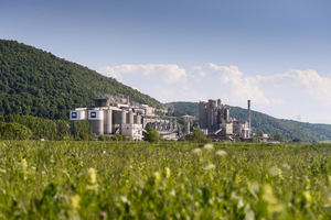 The CRH Hoghiz cement plant in Romania