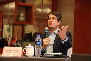 WRA President Stefan Borgas at the General Assembly and Conference on Innovation in Beijing