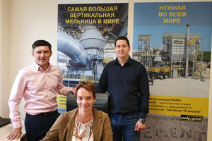 The team of the Moscow branch: General Director Alex Nickel, Sales Director Svetlana Tarasova and Service Manager Alexander Zolotarev (f.l.t.r.)