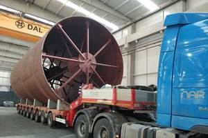 2 Kiln shell for Bazian cement plant, Iraq