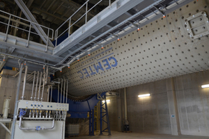 1 A new cement mill was installed